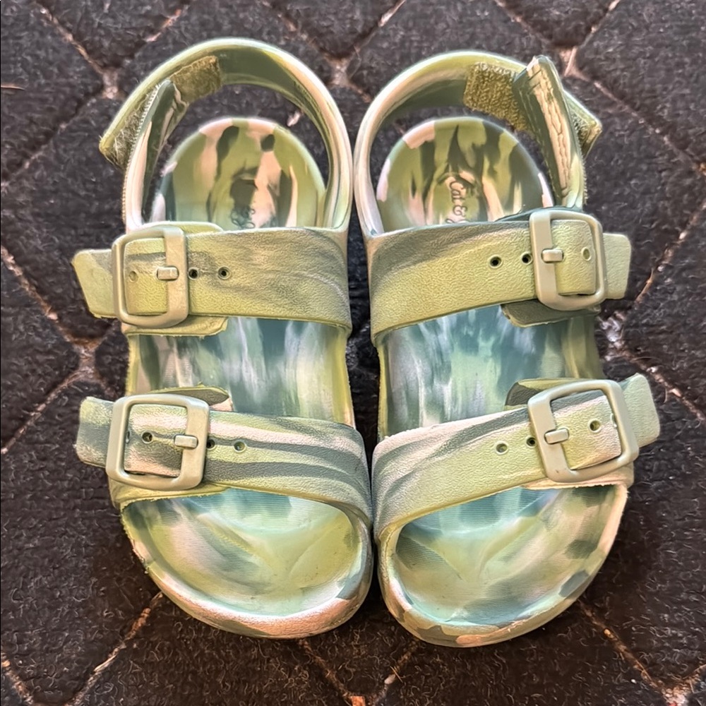 Kids Green Sandals
